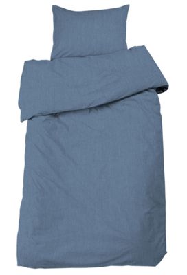 Elton Denim Bäddset BCI Bomull Enkeltäcke 150x210 Nina Royal