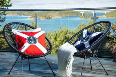 Vidar Marin Maritim Kuddfodral 50x50 Lord Nelson Victory