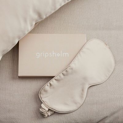 Sovmask Champagne Siden 24x11 cm - Gripsholm