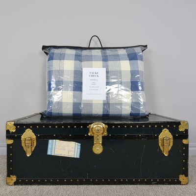 Täcke Check 900g 150x200 Täckfabriken