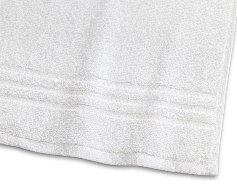 Basic Frotté Vit Badrumshandduk Borganäs of Sweden