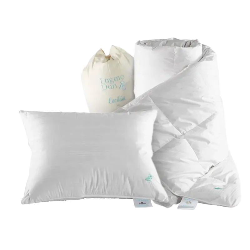 Paket Duntäcke & Dunkudde 550g 150x210 + 500g 50x60 Engmo Dun