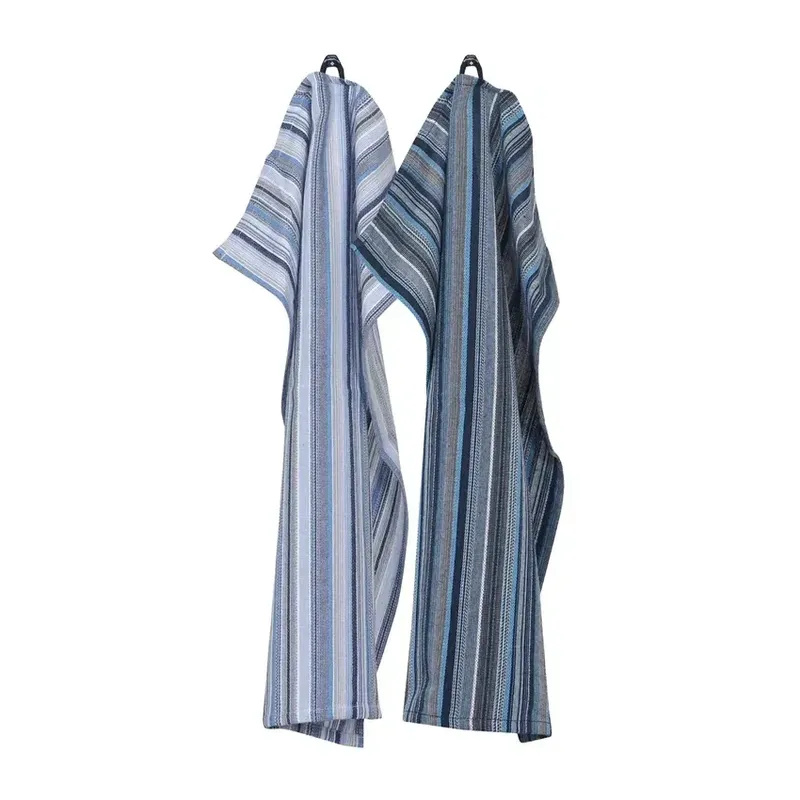 Kökshandduk Goa Blå 45x60 2-pack Recycled by Wille