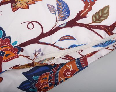 Glimminge Bambu Blommigt Bäddset Enkeltäcke 3-dels 150x210 Värnamo of Sweden