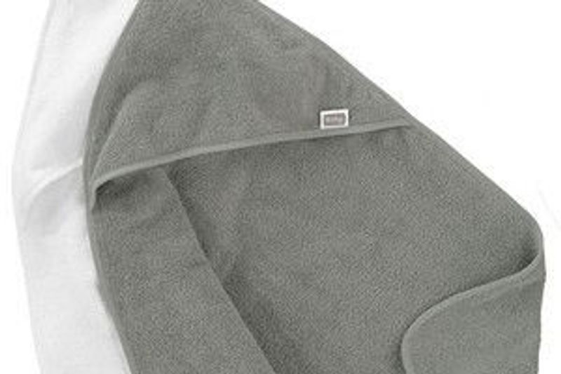 Babycape 2-pack Grå/vit 75x75 Borganäs of Sweden