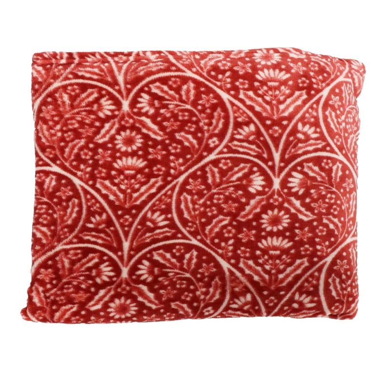 Svea Jul Röd Pläd 130x170 Redlunds