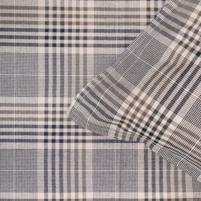 Harald Rutigt Beige/Brun/Svart Bäddset Enkeltäcke 150x210 Classic Textile