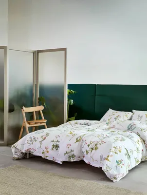 Fiona Rosa Blommor Bäckebölja Bäddset Enkeltäcke 150x210 Höie