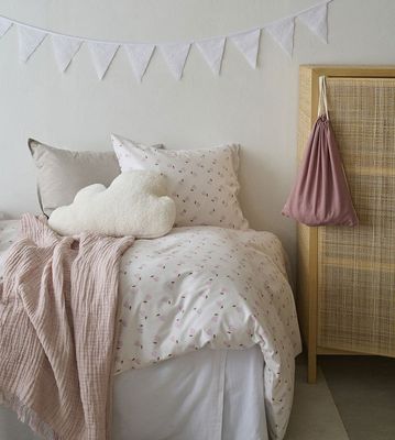 Päron Rosa Bäddset Enkeltäcke 150x210 Borganäs of Sweden