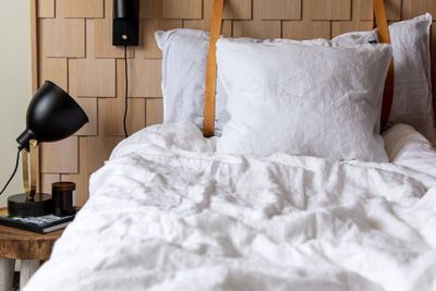 Örngott Linnea Lin Vit 50x60 Kosta Linnewäfveri