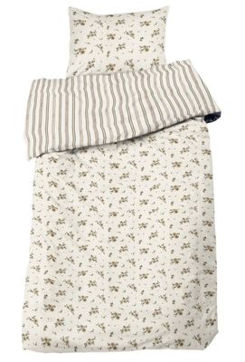 Stina Mullvad Blommor Bäckebölja Bäddset Enkeltäcke 150x210 Redlunds