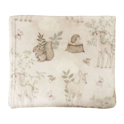 Bambi Beige Pläd 130x170 Redlunds