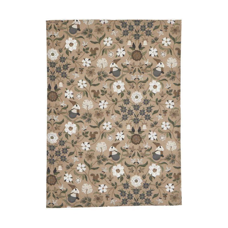 Julefrid Grön Kökshandduk 50x70 cm Fondaco