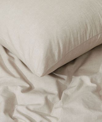 Vitteberg Beige Bäddset Enkeltäcke 150x210 Lord Nelson