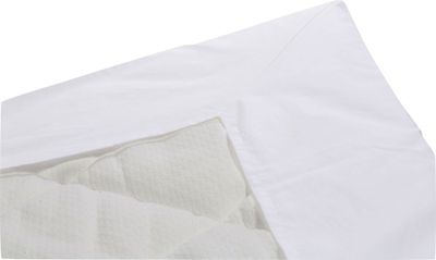 Kuvertlakan Percale Vit Enkelsäng 90x200 Kosta Linnewäfveri