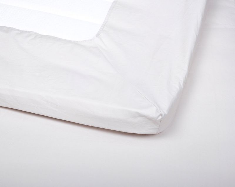 Kuvertlakan Percale Ljusgrå Värnamo of Sweden