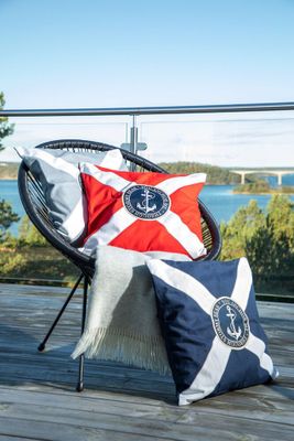 Vidar Marin Maritim Kuddfodral 50x50 Lord Nelson Victory