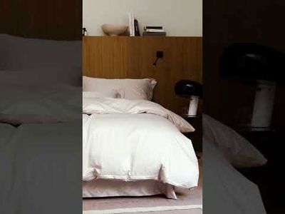 Örngott Elegance Egyptisk Bomullssatin Beige 70x100