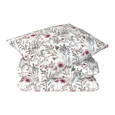 Lykke-li Rosa Blommigt Bäddset Enkeltäcke 150x210 Classic Textile