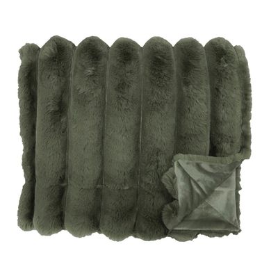 Brooklyn Grön Pläd 130x170 Redlunds