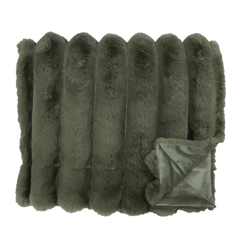 Brooklyn Grön Pläd 130x170 Redlunds