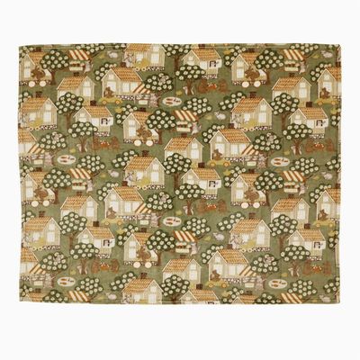 Åsgränd Grön Pläd 130x150 Redlunds