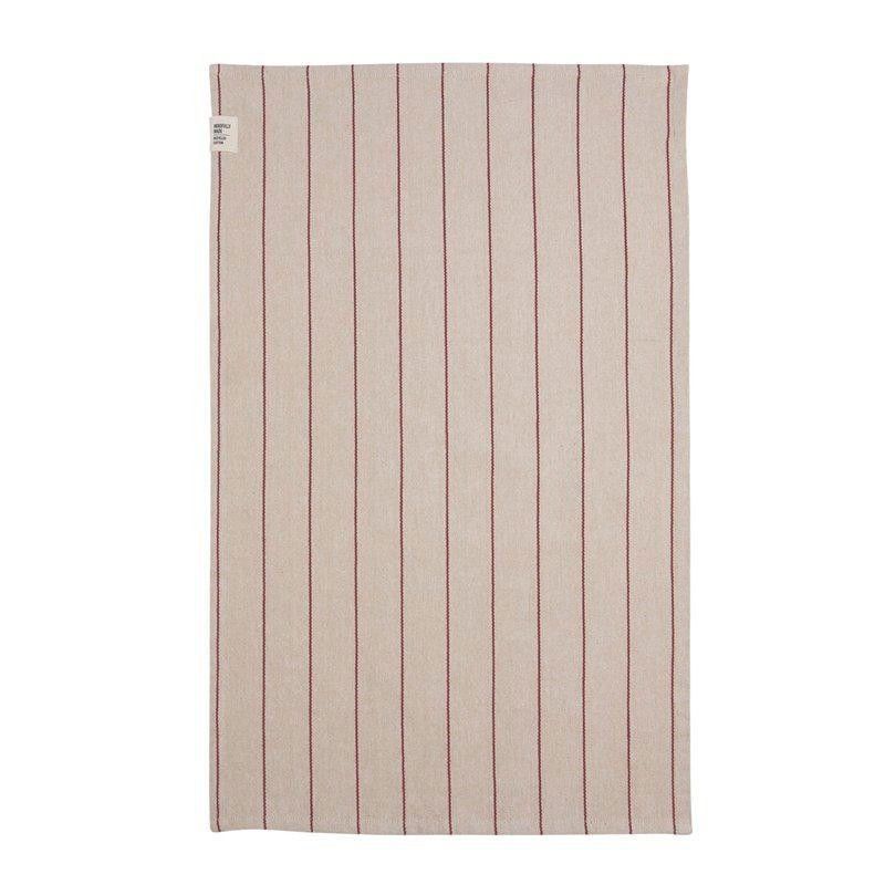 Lucas Röd/Beige Kökshandduk 50x70 Fondaco