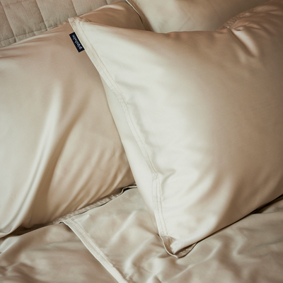 Bamboo Solid Sand Påslakan 240x220 Gripsholm