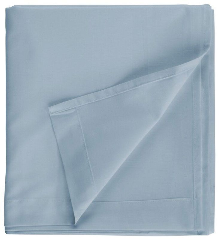 Lakan Blå Enkelsäng 150x250 Borganäs of Sweden