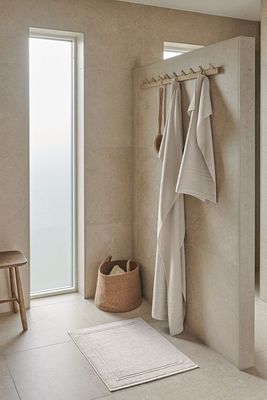 Helle Sand Duschmatta Frotté Borganäs of Sweden