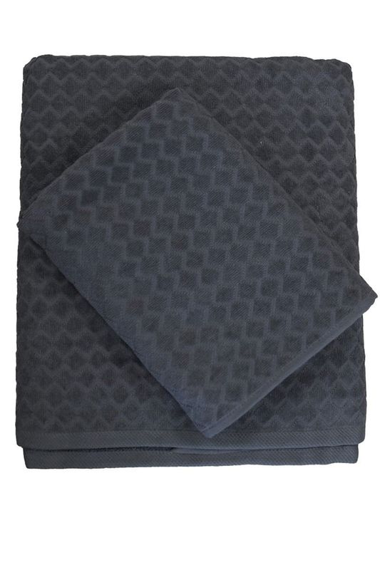 Diamond Badrumshandduk Frotté Mörkgrå Redlunds