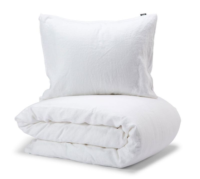 Örngott Linnea Lin Vit 50x60 Kosta Linnewäfveri