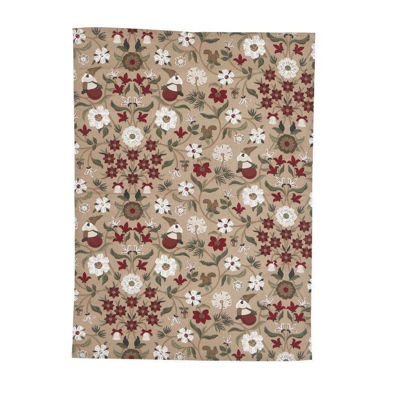 Julefrid Röd Kökshandduk 50x70 cm Fondaco