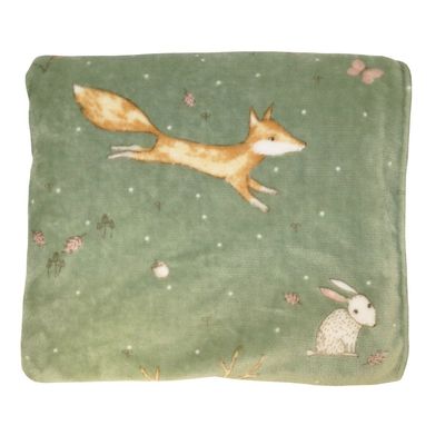 Stampe Grön Pläd Barn 130x150 Redlunds