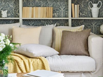 Baloo Ljusgul Pläd 130x170 Redlunds