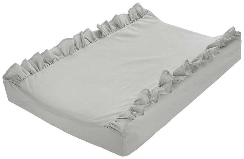 Skötbäddsöverdrag Volang Grå Baby 50x70 Borganäs of Sweden