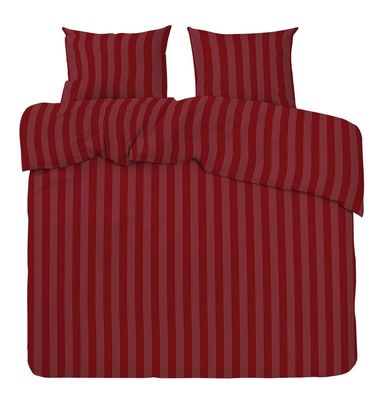 Hotell Mirage Bäddset Satin Julröd Dubbeltäcke 220x210 Redlunds