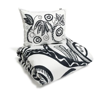 Paradise Satin Bäddset Enkeltäcke 150x210 Kosta Linnewäfveri