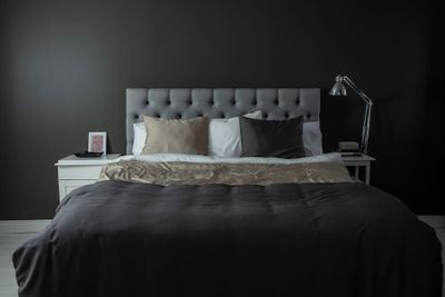 Örngott Nottingham Percale Lyocell Mörkgrå 50x60 Kosta Linnewäfveri