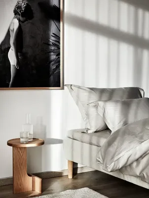 Elegance Beige Egyptisk Bomull Satin Bäddset Enkeltäcke 150x210 Höie