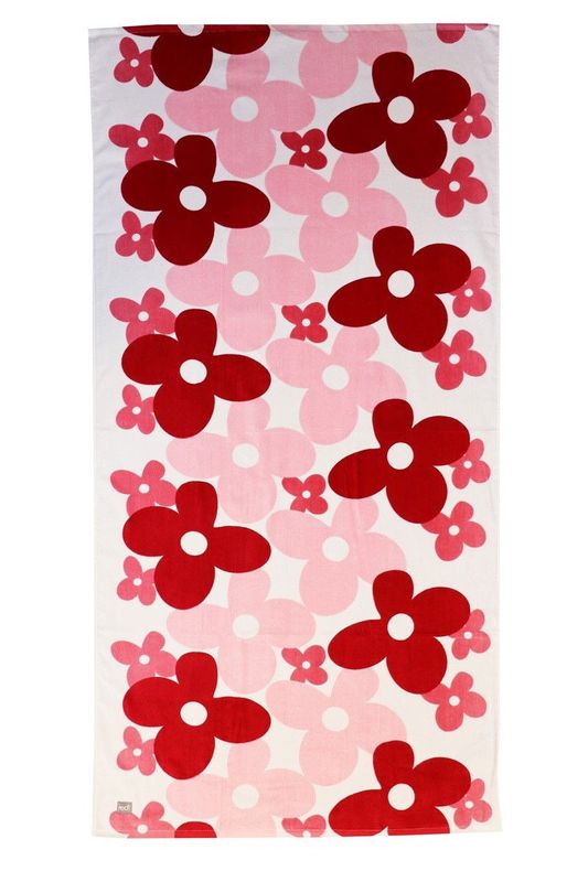 Badlakan Happy Rosa Beachfrotté 80x160 Redlunds