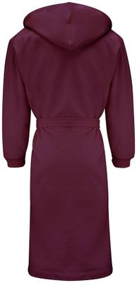 Morgonrock College Vinröd Kosta Linnewäfveri