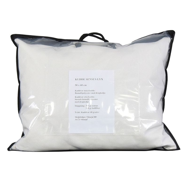 Kudde Sensus Lyx 700g 50x60 Täckfabriken