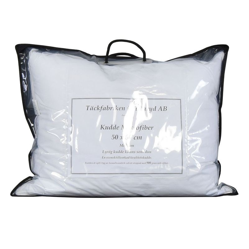 Kudde Microfiber Medium 900g 50x60 Täckfabriken