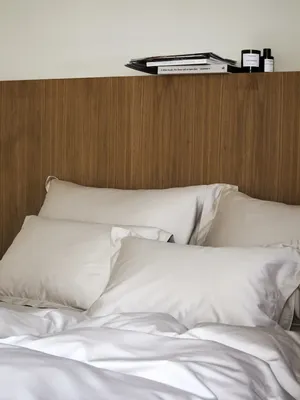 Elegance Beige Egyptisk Bomull Satin Bäddset Enkeltäcke 150x210 Höie