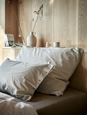 Örngott Balder Flanell Valnöt 70x100 Höie