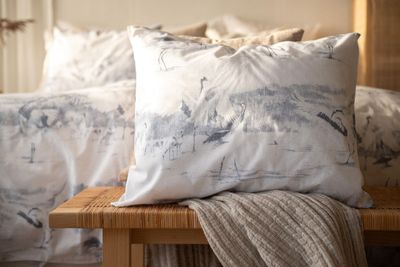 Trandansen Blå Bäddset Enkeltäcke 150x210 Borganäs of Sweden