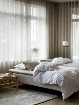 Siena Vit Giza Bomull Satin Bäddset Enkeltäcke 150x210 Höie