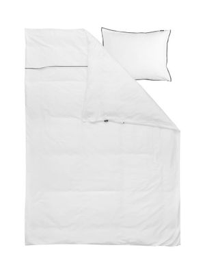 Alexandria Satin Vit Egyptisk Bomull Bäddset Enkeltäcke 150x210 Kosta Linnewäfveri