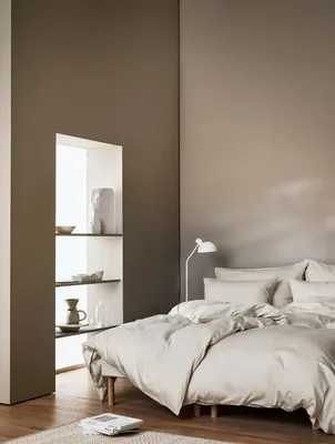 Harmoni Satin Elfenben Bäddset Enkeltäcke 150x210 Höie